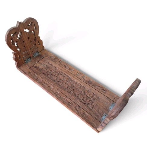 Vintage indian carved wooden - vintage,
