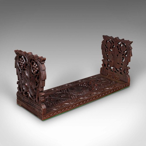Antique extending book slide - extending,