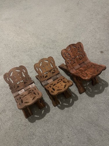 Hand carved wooden book stand - hand,