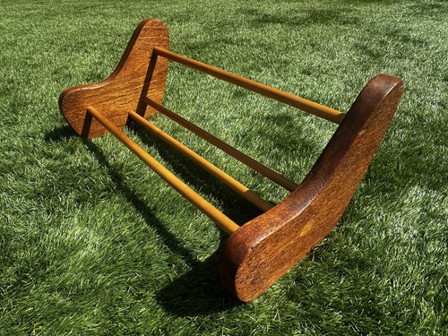 Teak coloured boomerang edged - teak,