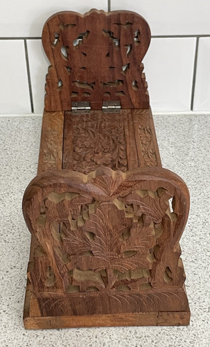 Handcarved indian folding - handcarved,