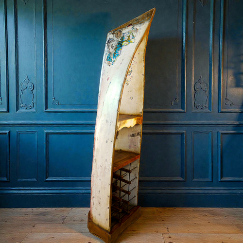 Boat bookshelf 200cm maritime - boat,