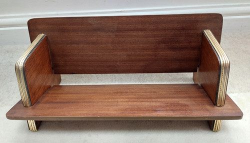 Vintage mid century - teak, book