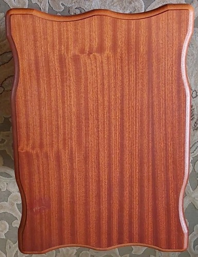 Vintage brown wooden side - wooden,